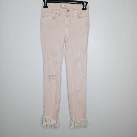 Free People blush jeans size 24 - Picture 2 of 10